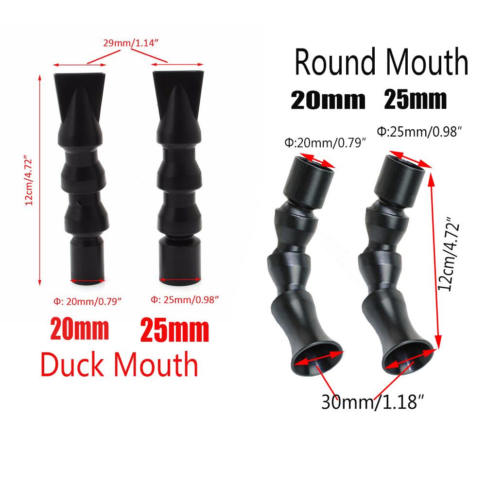 20/25mm New Plastic Flexible Duckbill Fish Tank Nozzle Return Pipe Aquarium Water Outlet