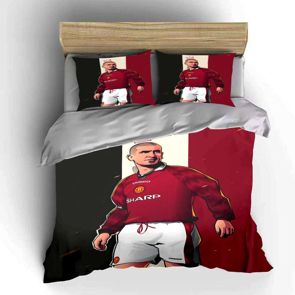 Soccer player graphic design. Bedding sets Duvet cover sets Duvet covers Pillowcases(1* Duvet Cover 2* Pillowcases without duvet insert)