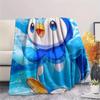 Bonsly  Print Flannel Blanket, High quality Comfortable for All Seasons, Home Decor, Warmth and Comfort