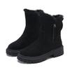 Winter Boots Women Shoes 2024 New Platform Warm Fashion Snow Boots Size 41 Punk Shoes Plush Chunky Boots Non-slip Botas De Mujer