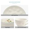 Wedgwood Радостная праздничная кофейная чашка и блюдце с малиной
