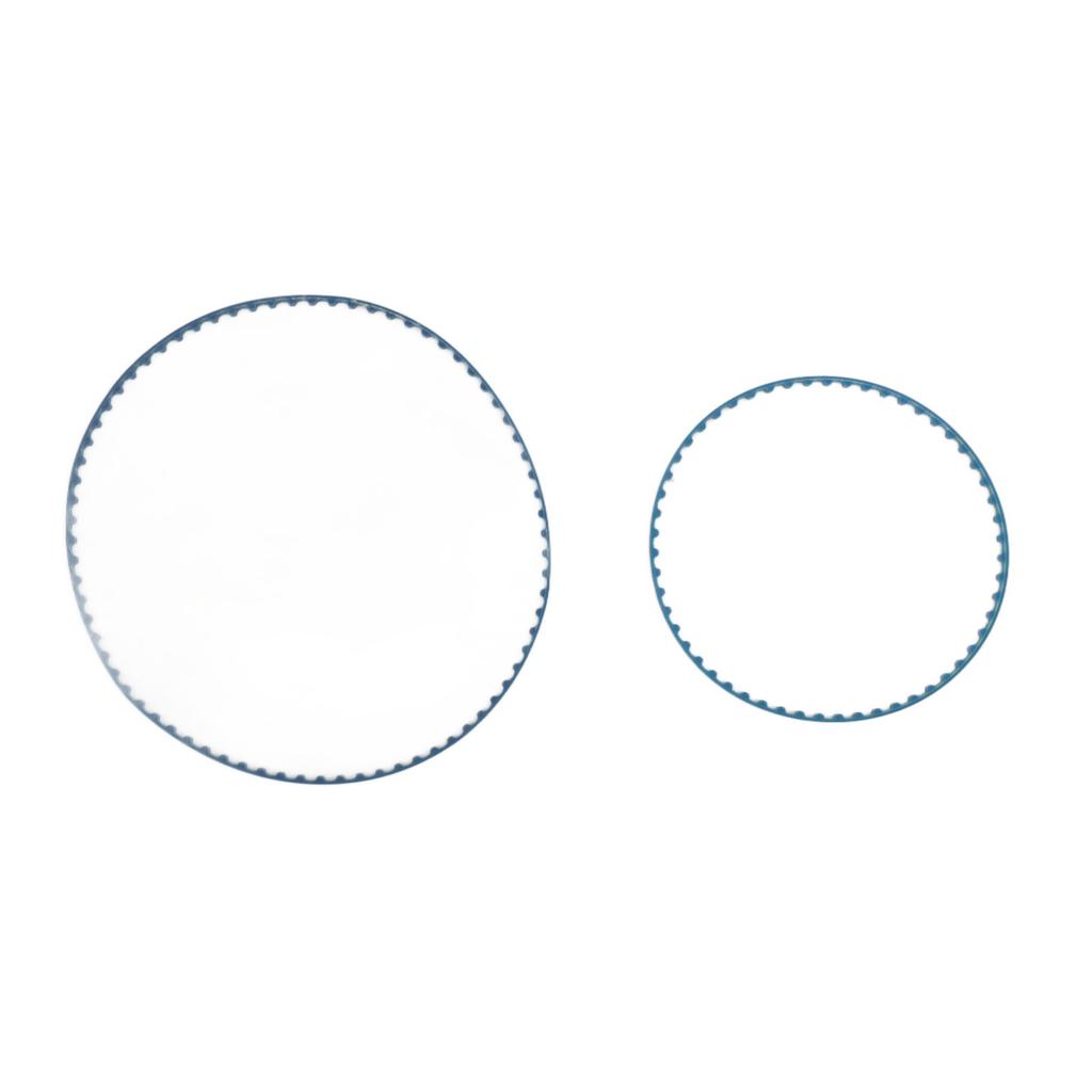 2Pcs Automatic Pool Cleaner Belt Replacement Light Weight Drive Belt Rubber Drive Track Belt for