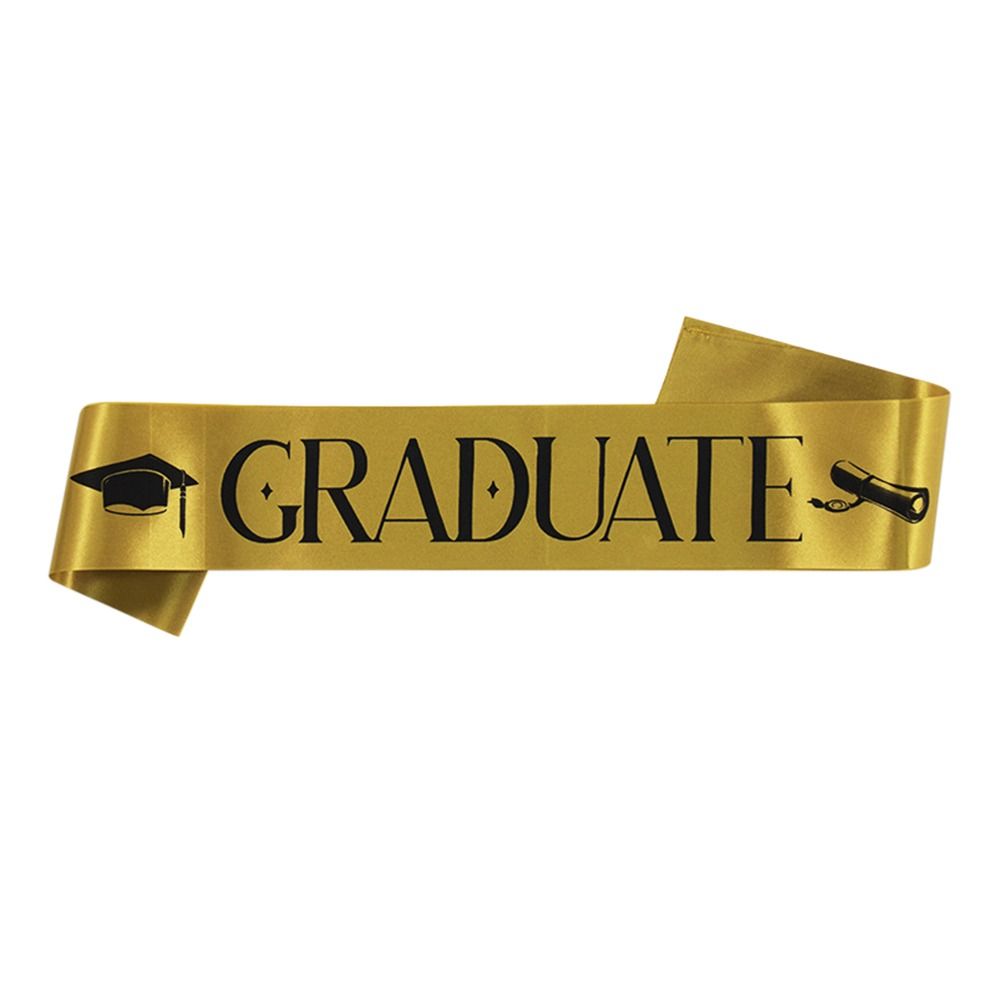 Украшение Выпускной Наплечный Ремень Выпускной Пояс Шарф Принадлежности для Вечеринки Церемонии Выпуска