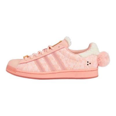 Originals Melting Sadness X Superstar Кожаные Повседневные Низкие Кроссовки Унисекс Розовый GY7011