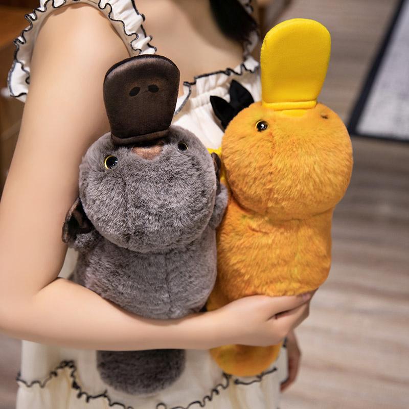 Platypus Plush Toys Creative Cartoon Animal Stuffed Dolls Funny Home Decor Exquisite Birthday Valentine's Day Gifts