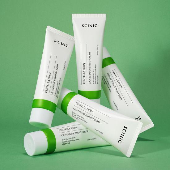 Scinic PDRN Cica End Успокаивающий крем 10 мл