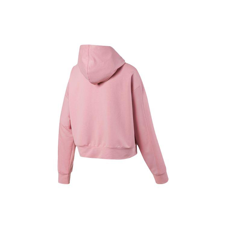 Puma Casual Sports Pullover Hoodie Women Tops Bridal-Pink 581034-14