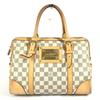 N52001 Сумка-тоут Damier Azur Berkeley PM из канвы Damier Azur Белая