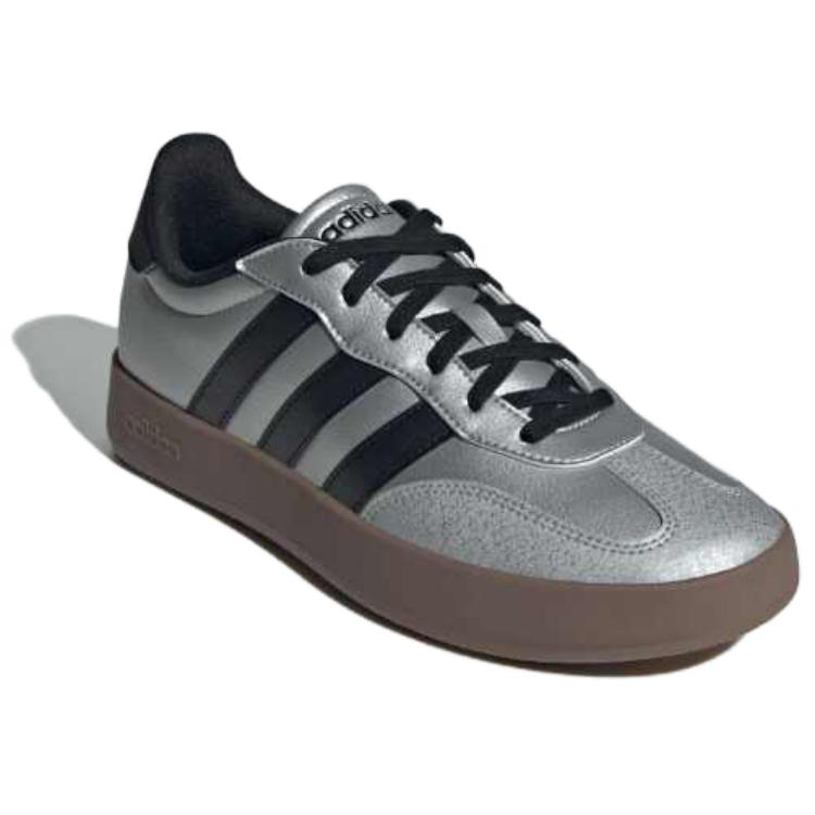 adidas Кроссовки Barreda Silver Metallic Black Gum Unisex Core-Black JQ6662