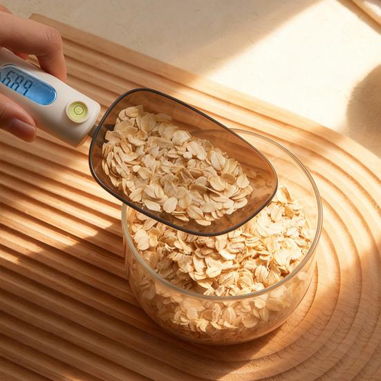 Цифровая мерная ложка Электронные кухонные весы-мерник 500 г / 0,1 г Высокоточные Маленький мерный стакан для взвешивания для приготовления пищи и выпечки с ЖК-дисплеем