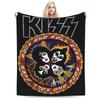 Плед K-Kiss Band Бархатный Всесезонный Многофункциональный Теплый Плед для Дома Автомобиля Постельное Белье Пледы