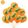 3D Dinosaur Foil Balloon Boy's Birthday Party Decoration Dinosaur Party Balloon Banner Jungle Animal Part Supplies