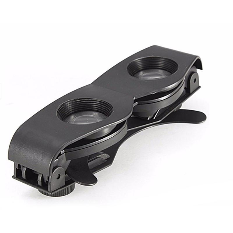 Портативные очки стиль телескоп лупа бинокль для рыбалки походов концерт