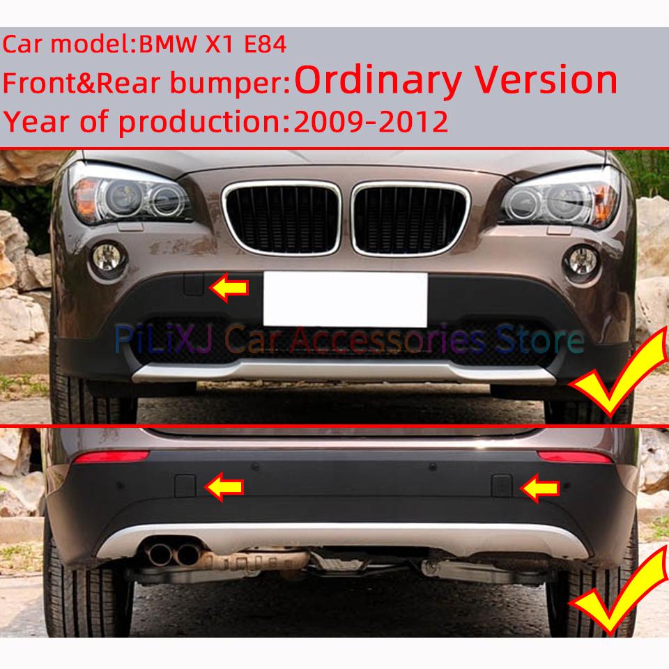 For BMW X1 E84 2009-2012 Auto Front Rear Bumper Towing Hook Cover Garnish Hauling Cap Housing Facelift Painted Trim Shell