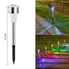 Solar Outdoor Lights Solar Garden Light LED Landscape Lighting Waterproof Pathway Lights Decor Walkway Lawn Patio Yard