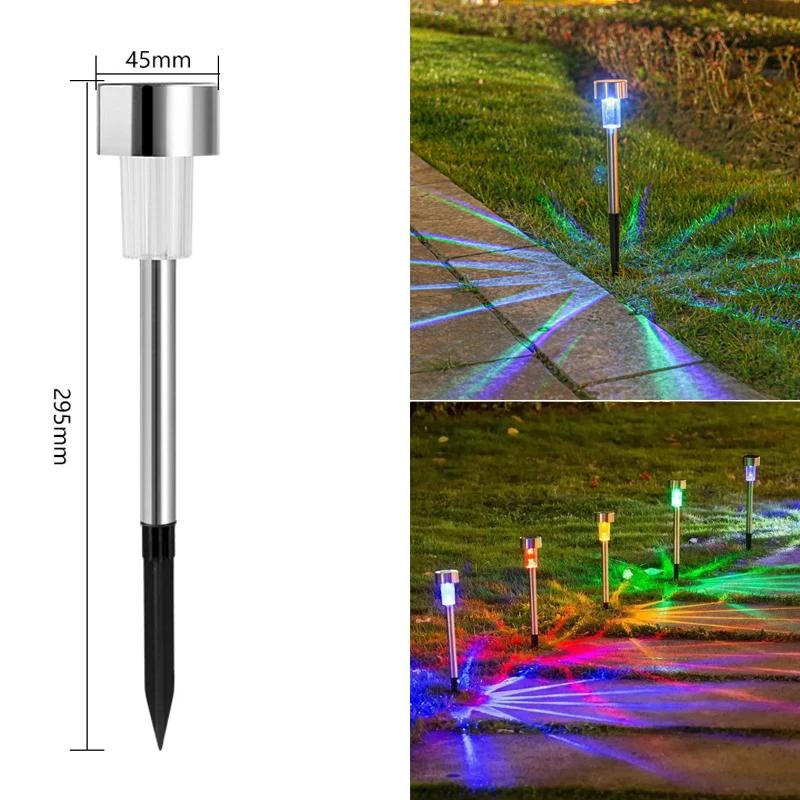 Solar Outdoor Lights Solar Garden Light LED Landscape Lighting Waterproof Pathway Lights Decor Walkway Lawn Patio Yard