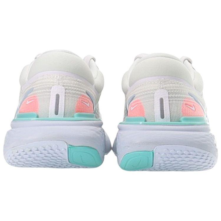 Nike ZoomX Invincible Run Flyknit White Dynamic Бирюзовые женские кроссовки Lava-Glow Hydrogen-Blue CT2229-102