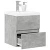 VidaXL 2 Pcs Bathroom Furniture Set Concrete Grey, Bathroom Cabinet, Bathroom Furniture, Furniture 3324907
