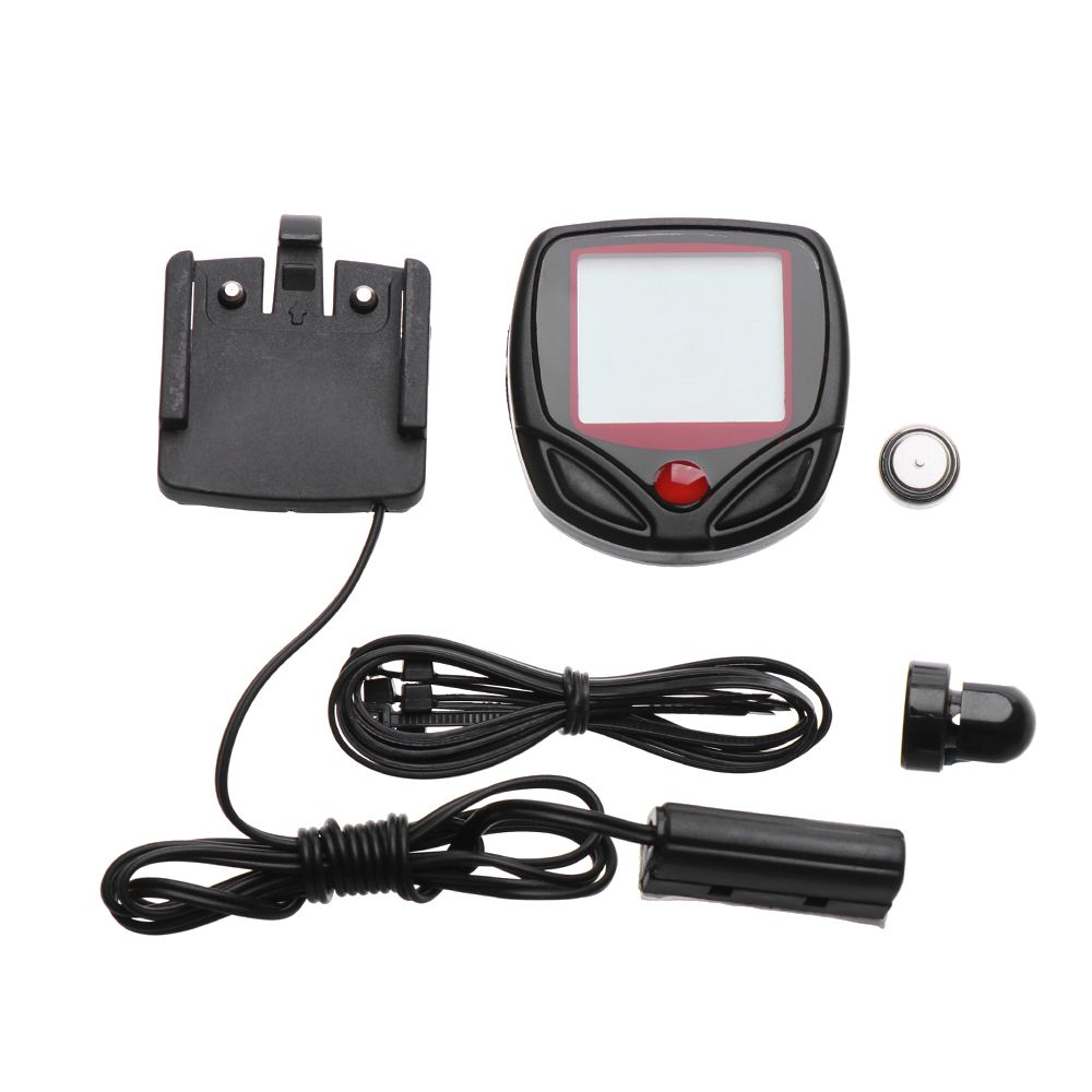 Bicycle Parts Display LCD Digital Speedometer Cycling Stopwatch Bicycle Odometer Bike Computer