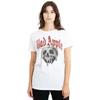 Snow White And The Seven Dwarfs Womens/Ladies Bad Apple Skull T-Shirt