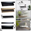 Designer Shelf With Compartment,Concealed Floating Shelf,Wall-Mounted Storage Solution,Shelf,Modern Home Decor,Ideal For Living Room Or Offices