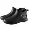 Cross-Border Rain Boots For Men Short Tube Kitchen Slippers Anti-Slip Outdoor Washing Car Waterproof Shoes Factory Direct Sales