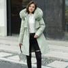 Women's Fleece Lined Parka Thicken Fuzzy Faux Fur Hooded Down Jacket with Pockets Winter Warm Drawstring Sherpa Coat