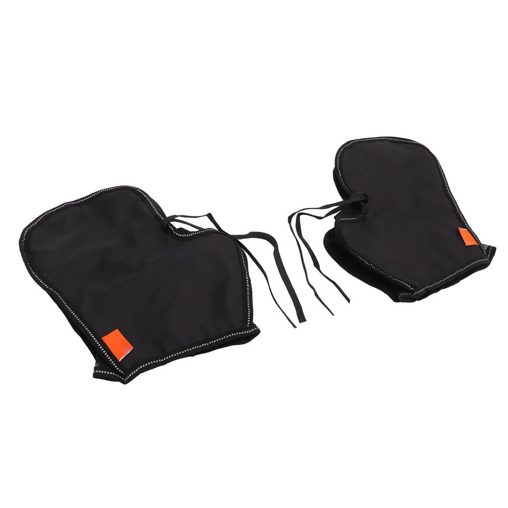 Handlebar Gloves Oxford Cloth Night Reflective Strip Sun Protection Waterproof Universal for Motorcycle Bike Scooter