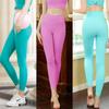 Обнаженные штаны для йоги без смущения, женские брюки с высокой талией для подъема бедер, бега, шлифования, фитнеса