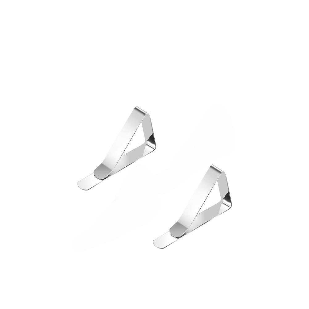 Зажимы для скатертей из нержавеющей стали Держатели для скатертей Зажимы для вечеринок на открытом воздухе Кухня Столовая Бар Текстиль Скатерти