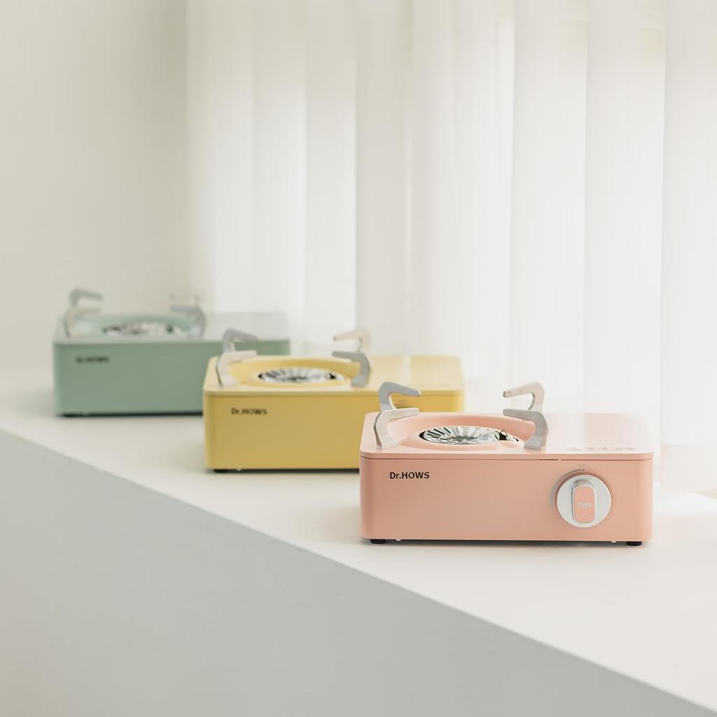 TWINKLE MINI STOVE Twinkle Mini Stove Мини-кейс для хранения в комплекте Настольная плита Мини-печь Стильная пастельная цветовая гамма Товары для предотвращения стихийных бедствий Кассета