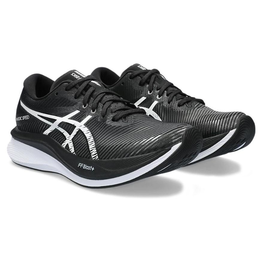 Asics Magic Speed 3 Black White Women Sneakers 1012B518-001