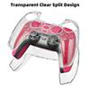 For PS5 DualSense Controller Clear PC Cover Ultra Slim Transparent Protector Case for PS5 Gamepad Game Accessories