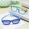 Детские силиконовые оправы для очков от близорукости с защитой от синего света