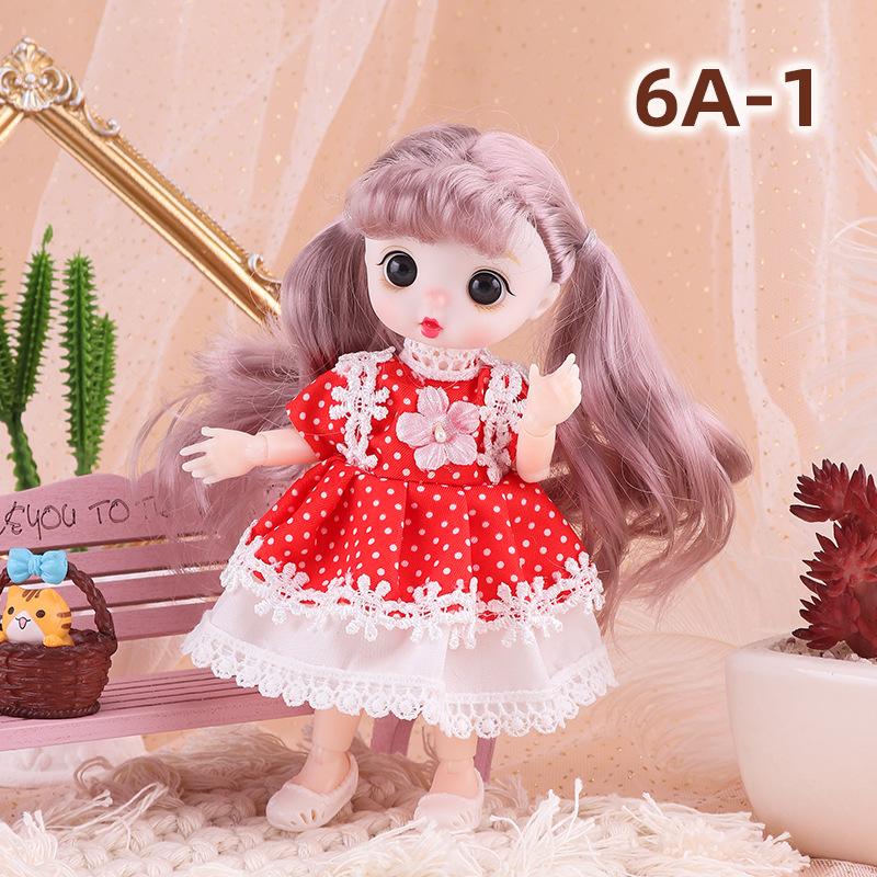 17см Bjd Кукла Нарядная одежда Кукла 13 подвижных суставов Игрушка для девочки