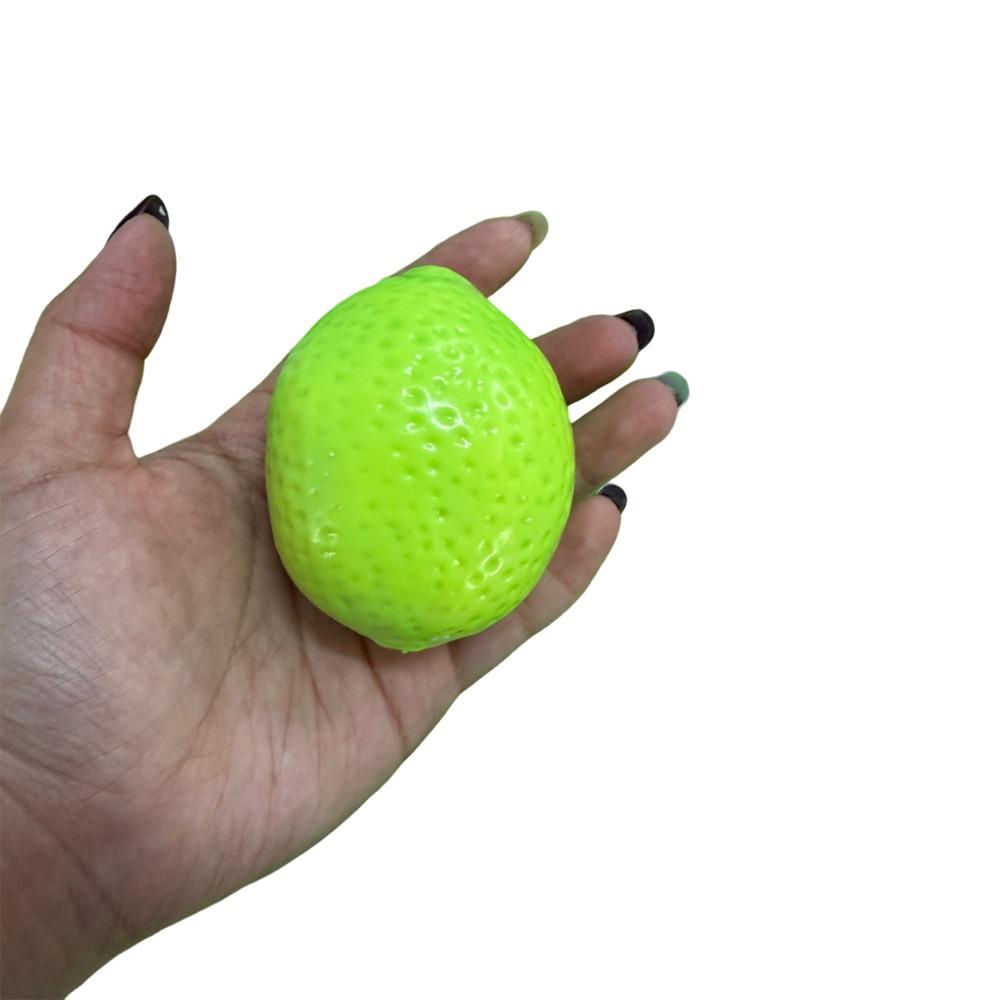 Handmade Mango Squeeze Toy Color Changing Crunchy Squishy Fidget Ball Lemon Stress Ball  Fidget Toy