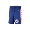 Philadelphia 76ers Color-block Performance Basketball Shorts Men Bottoms Blue AR8785-495