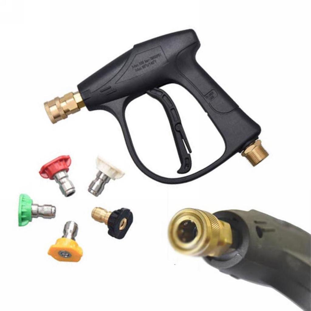 Пистолет для мойки высокого давления, макс. 3000 фунтов на квадратный дюйм с 5-цветной насадкой для мойки воды GMP 2.5
