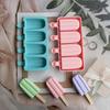 Durable Food Grade Ice-Cream Making Reusable Easy Release Ice Cream Mold Kitchen Gadget Ice Cream Tray