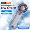 2026 Clip-on Umbrella Fan with Ice Pack: Portable, Long-lasting Battery, Folding Design for Outdoor Camping and Cooling