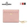 [Mari eclaire] Popular, best-selling, easy-to-store, natural cowhide leather women's half-wallet (210424)