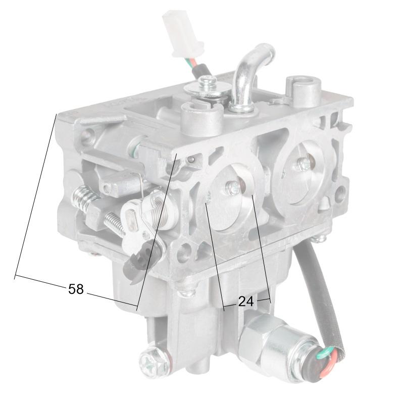 Gaźnik Loncin 2P80F Część Oryginalna