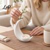 Functional Candle Holder Vase 3D Printed Crescent Moon Holder Modern Minimalist Vase Unique Handmade Crafts Multifunctional Desktop Ornament