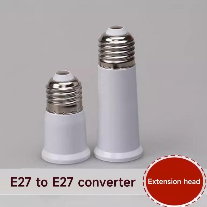 Удлинитель патрона E27 на E27 для средней лампочки Удлинитель патрона 65 мм 95 мм 120 мм