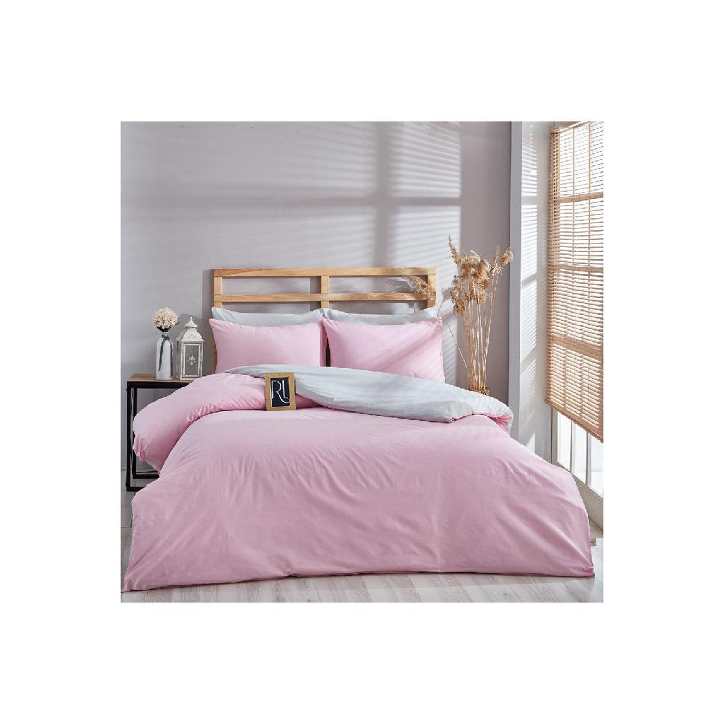 Двойной комплект пододеяльников из органической пряжи Atlantis, окрашенный в пряжу (без листа)