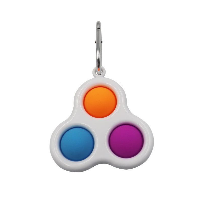 Squishy Colorful Balls Bubble Keychain 405