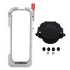 Action Camera Cage Fit for Insta360 X5 Camera 1 4 Inch Thread Aluminum Alloy Action Camera Protective Video Rig with