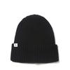 BUTDEEP Cotton Basic Beanie - Black
