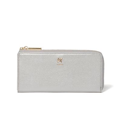 На молнии длинный кошелек Коровья кожа UULW5BT2 [U Ungaro] L-образный [Papillon] Женский