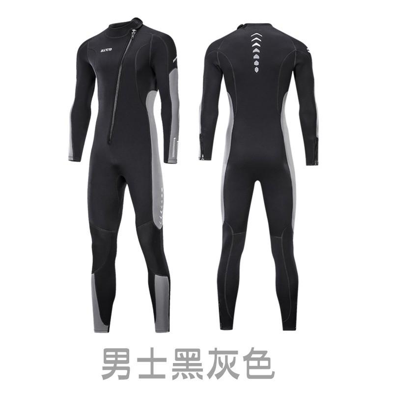 3mm Neoprene Wetsuit Men Women Full Body Warm Surfing Diving Snorkeling Winter Swimming Suit